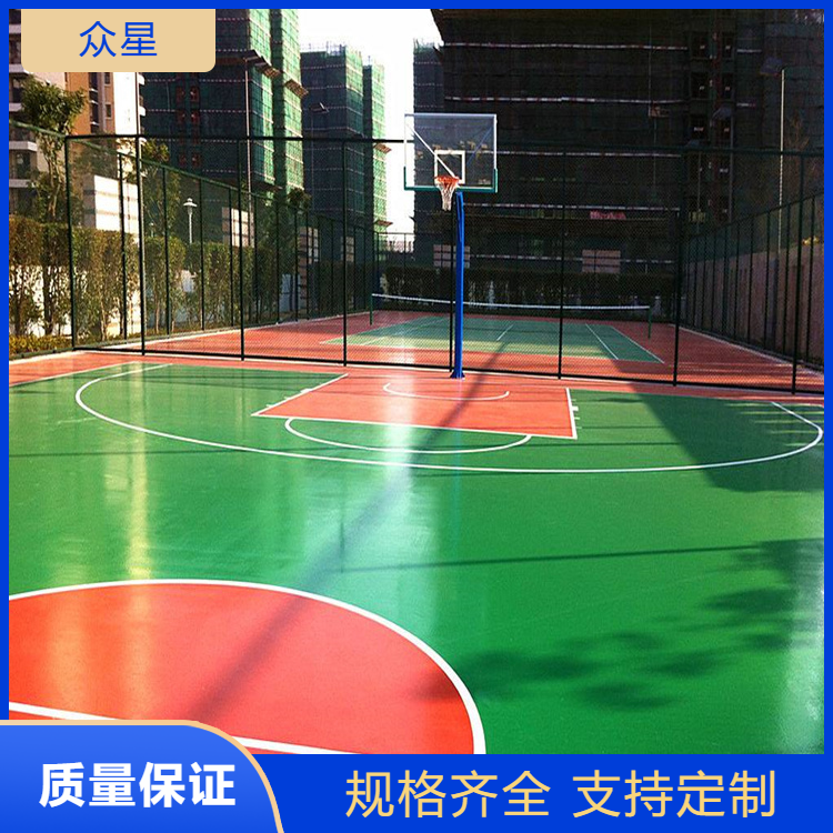 金昌市塑胶篮球场塑胶地坪 - 排名